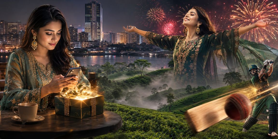 ঢাকার চা বাগানে ক্রিকেট বেটিং বোনাস অফার উপভোগ করছেন